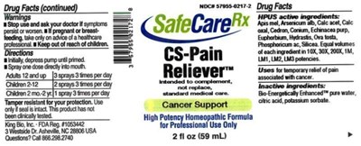 Image Description (Cs Pain Reliever)